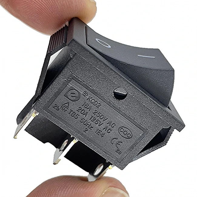 IC-107 Geniş Işıksız Anahtar ON-OFF 6P