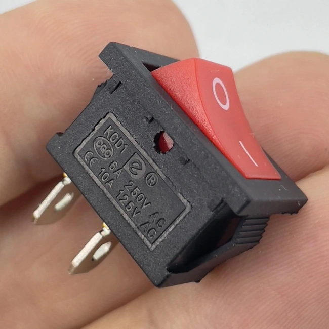 IC-120A Mini Işıksız Anahtar 2P On-Off