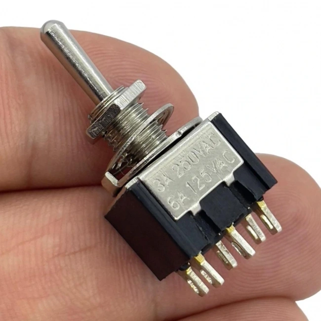IC-145 Toggle Switch On-Off-On 6mm 6P MTS-203