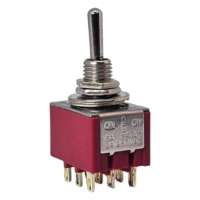 IC-148B Toggle Switch On-Off-On Ø6mm MTS-303