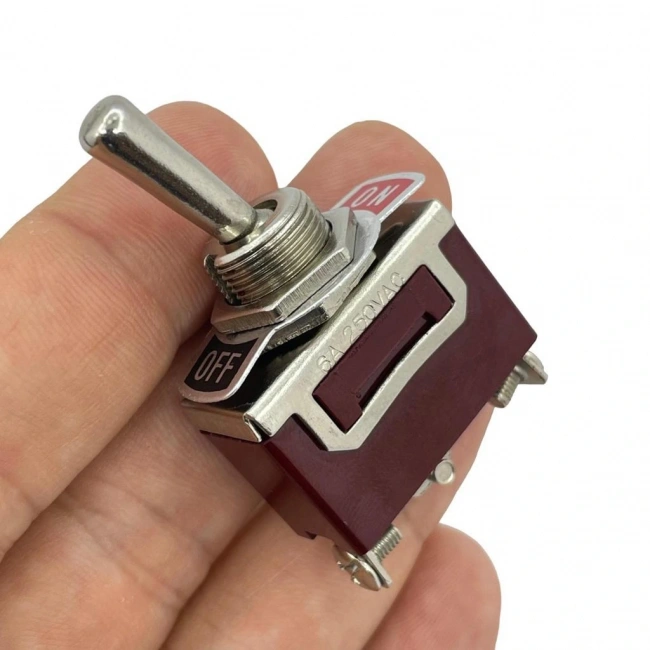 IC-152 Toggle Switch Anahtar 12mm 3P On-Off