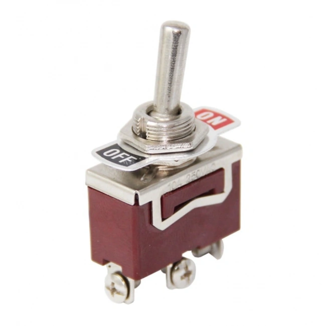 IC-153 Toggle Switch Büyük Boy Vidalı 3P 12mm On-Off-On
