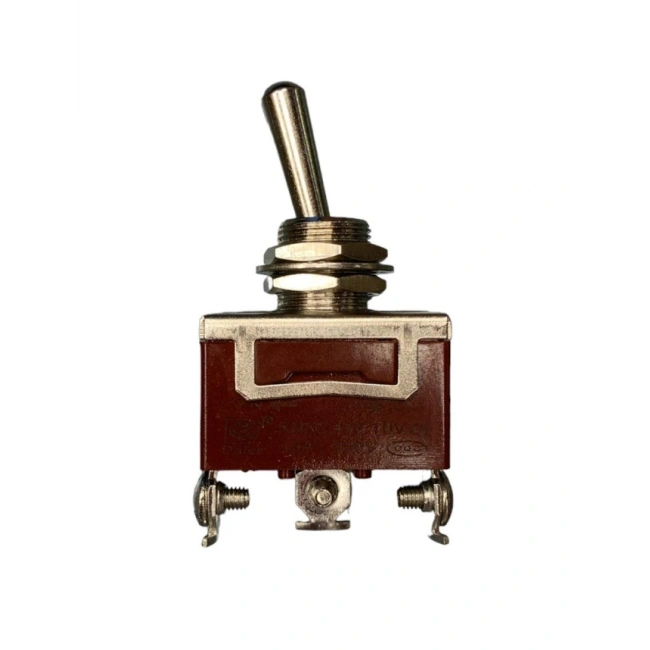 IC-153A Toggle Switch Büyük Boy Vidalı 3P 12mm Off-Mom