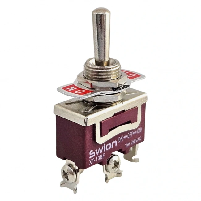 IC-155S SWION Toggle Switch Mom-Off-Mom Ø12mm 3P XT-13BF