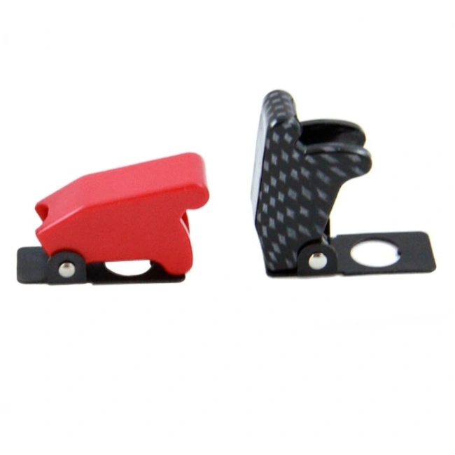 IC-161B Toggle Switch Emniyet Kapağı 12mm Çap Karbon