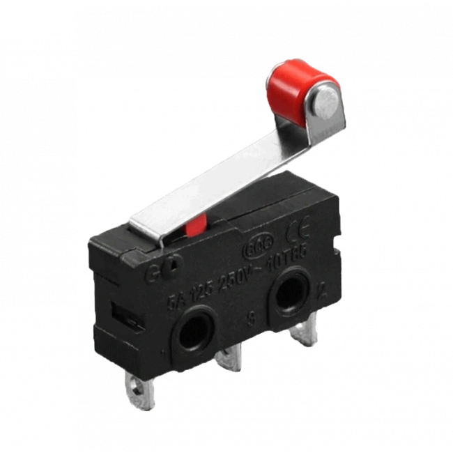 IC-168-0 Micro Switch Lehim Bacak Makaralı 5A/250VAC