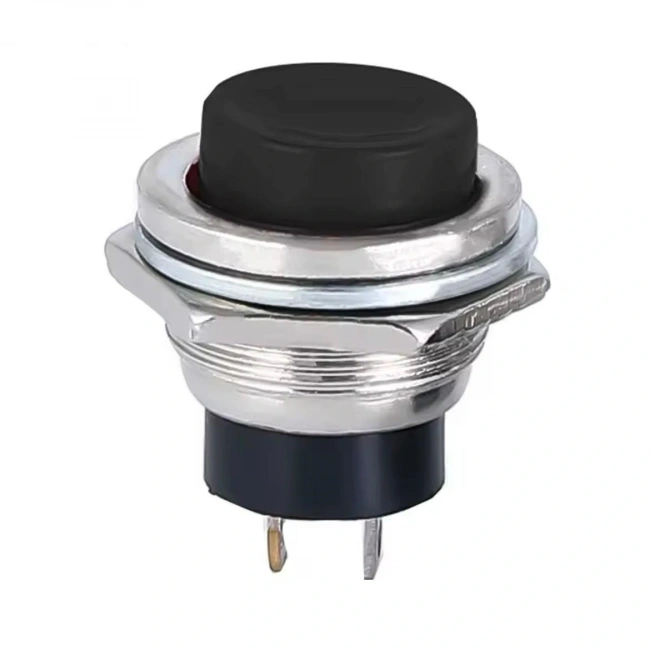 IC-180 Buton 16mm DS-212 Siyah
