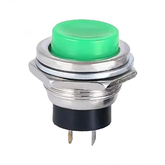 IC-180 Buton Ø16mm DS-212 Yeşil