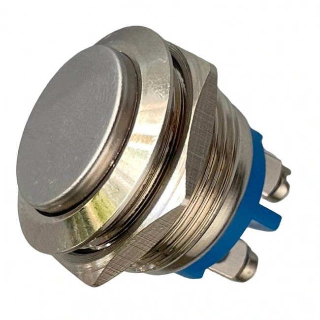 IC-181 D61 Ø19mm Buton Metal Bombe PBS28B