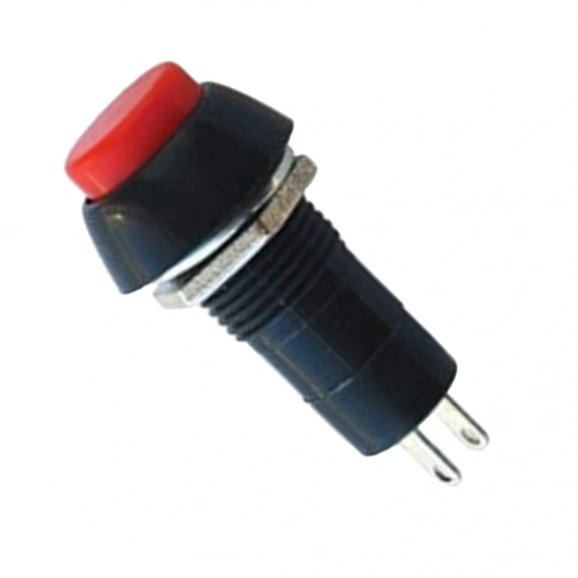 IC-185A Buton 12mm Kalıcılı Kırmızı