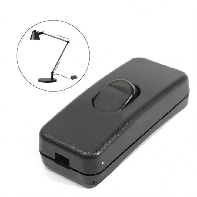 IC-192D Aarapuar Masa Lambası Anahtarı Siyah