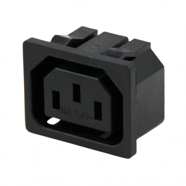 IC-212D C13 Power Soket Dişi Kulaksız AS-04F