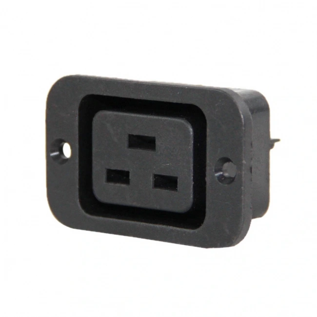 IC-215A2 C19 Power Şase Dişi Kulaklı AC-06A