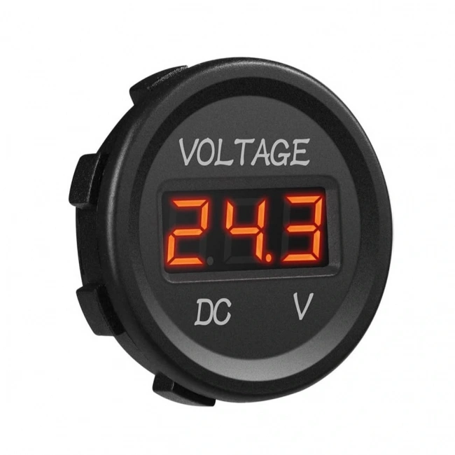 IC-230D Dijital Voltmetre Pano Tip 28mm 6-32V