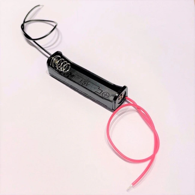 IC-233B-1 AAA Tekli Pil Yatağı Pil Yuvası Pil Kutusu 1 Adet