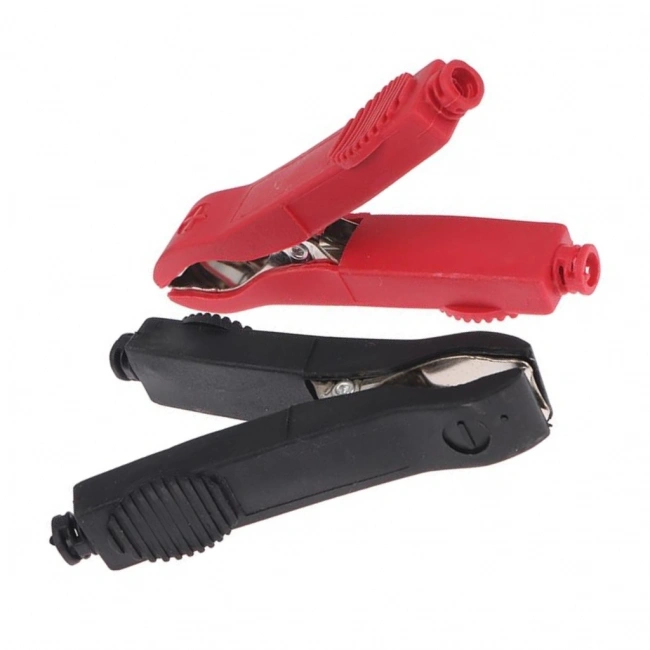 IC-244A 2’li Siyah-Kırmızı Krokodil Akü Maşası 30A