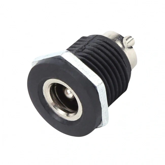 IC-258C DC Jak 2.1mm İçi Metal Ø12mm