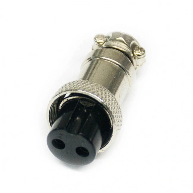 IC-261M 16mm Mayk Dişi Şase 2P Konnektör