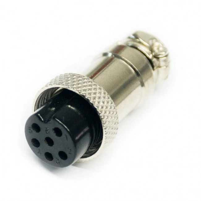 IC-261M 16mm Mayk Dişi Şase 6P Konnektör