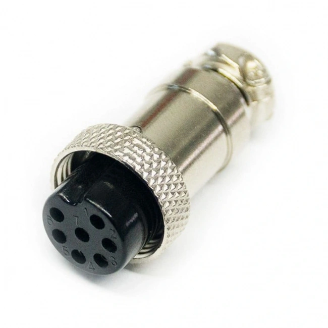 IC-261M 16mm Mayk Dişi Şase 7P Konnektör