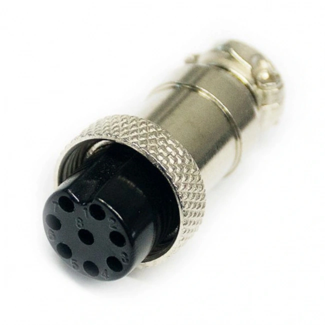 IC-261M 16mm Mayk Dişi Şase 8P Konnektör