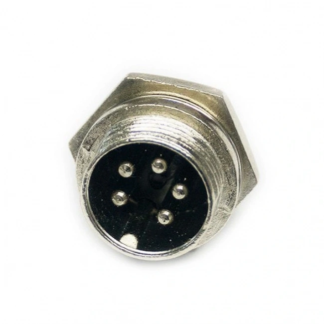 IC-261M 16mm Mayk Erkek Fiş Şase 5P Konnektör