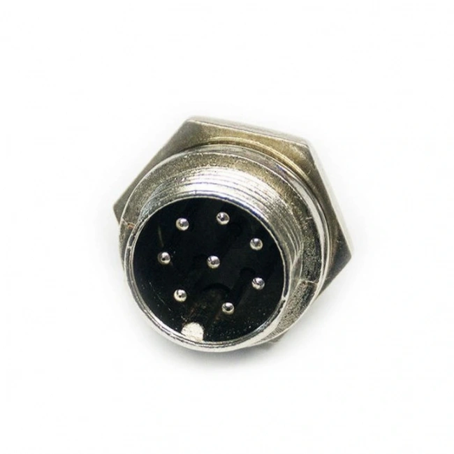 IC-261M 16mm Mayk Erkek Fiş Şase 8P Konnektör