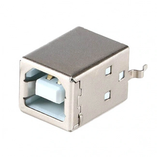 IC-263 USB Şase B Tip 180° Dişi Konnektör