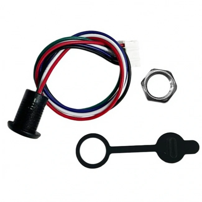 IC-266T-2 Pano Tip Type-C Şase Dişi Soket 5P ( Şarj + Data )