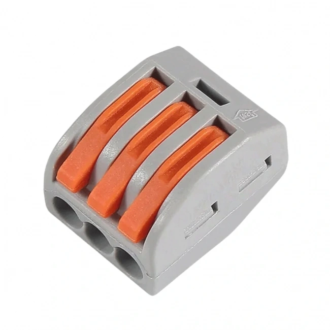 IC-272A 3 Pin Vidasız Tek Yön Mandallı Buat Klemensi CH-213