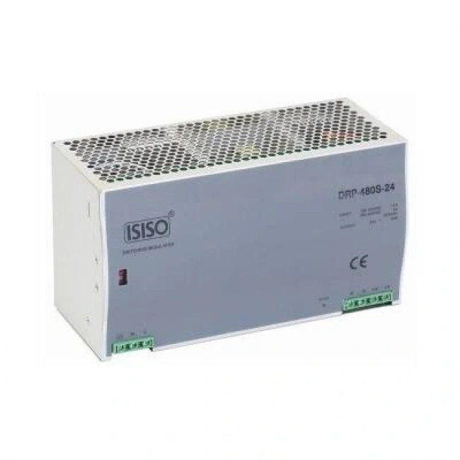IDRT-480-24 - 480W 24VDC 20A Raya Montajlı Güç Kaynağı
