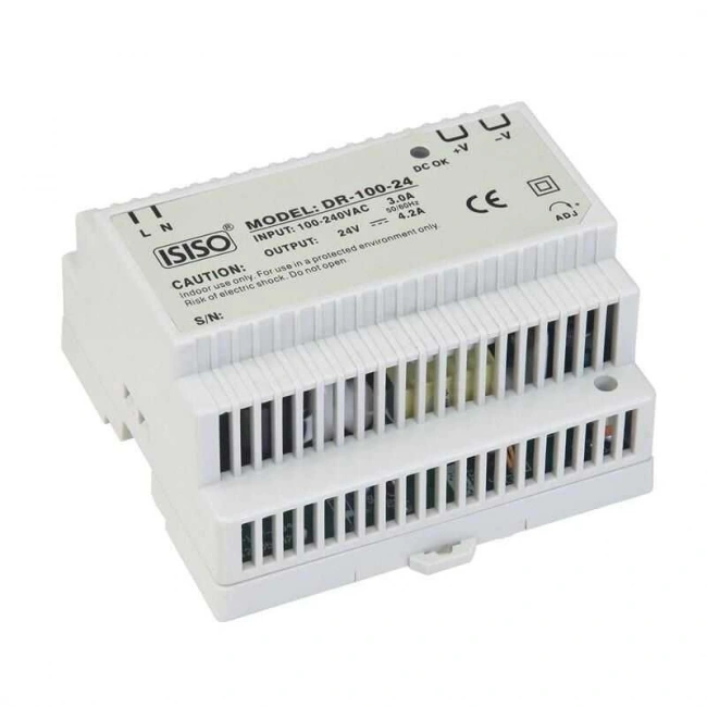 IEDR-150-24 - 150W 24VDC 6.5A Raya Montajlı Güç Kaynağı