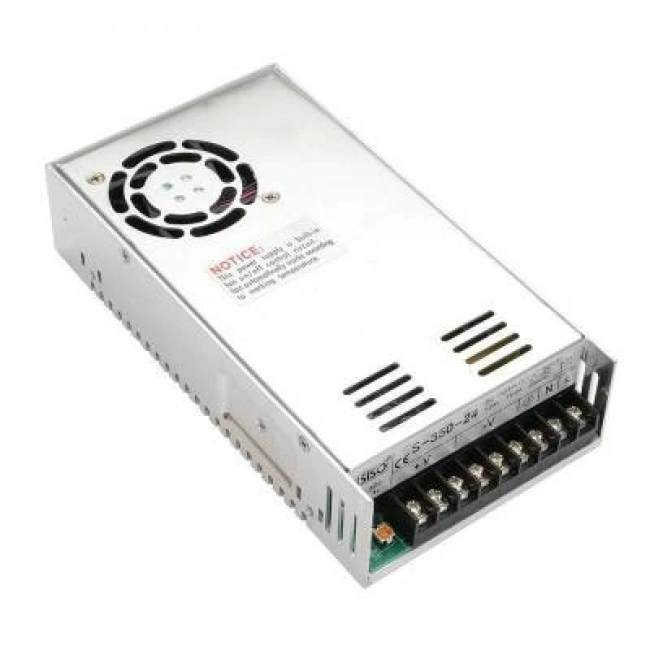 INES-350-48 - 350W 48VDC 7.3A Ray Montajlı Kapalı Tip Güç Kaynağı
