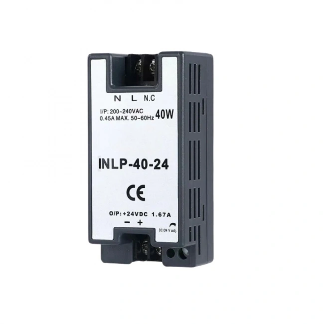 INLP-40-24 - 40W 24VDC 1.67A Raya Montajlı Güç Kaynağı