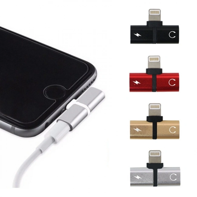 iPhone Lightning Şarj ve Kulaklık Soketi Dönüştürücü - 26mm