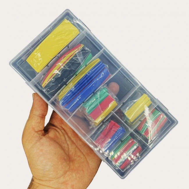 Isı İle Daralan Makaron Kablo Yalıtım Seti 328 Parça Kutulu