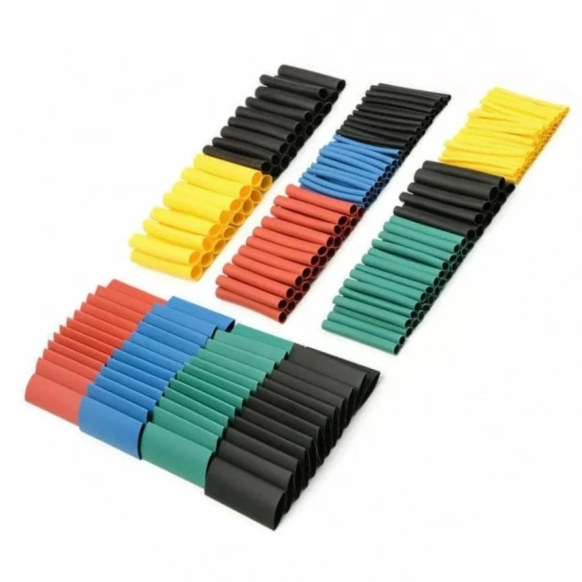 Isı ile Daralan Makaron Kablo Yalıtım Seti Shrink Boru 530 Parça