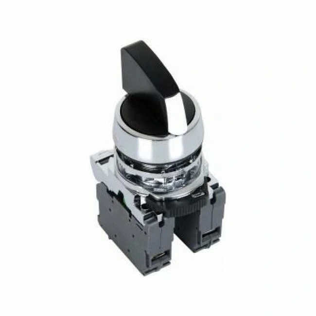 ISM-BD33 Metal Üç Konumlu Anahtarlı Mandal Buton 1-0-2
