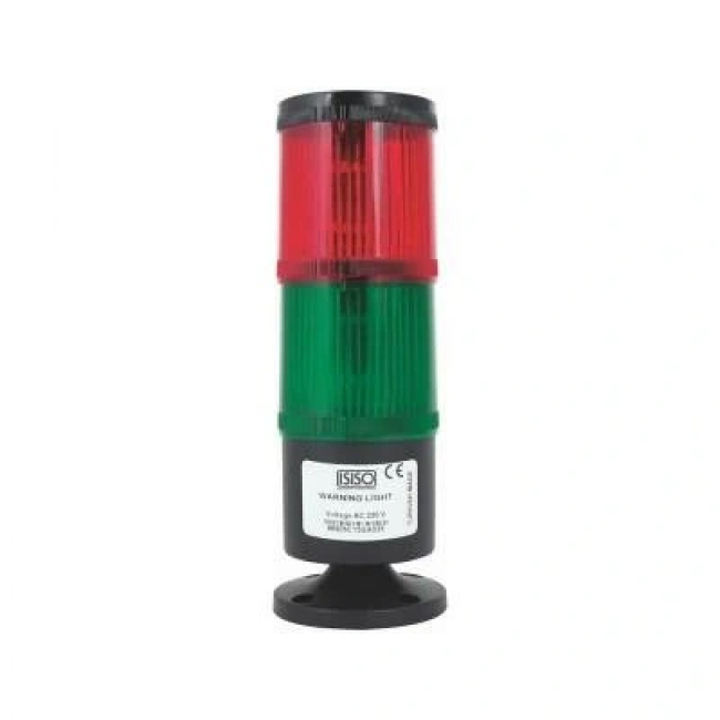 IT-LMB-T7-222 220V İki Katlı Işıklı Buzzer 120 dB