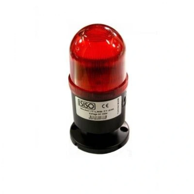 IT-LMB-T7-22K 220V Işıklı Buzzer 120 dB