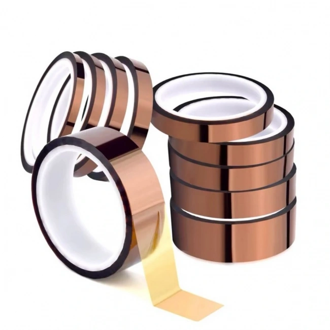 Kapton Bant 3mmx30m Yüksek Isıya Dayanıklı Yanmaz Bant