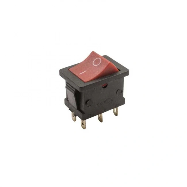 KCD1 On/Off Anahtar 6 Pin - Kırmızı-Siyah
