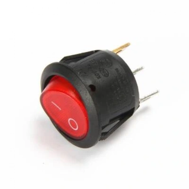 KCD2 Işıklı 3-Pin On/Off Anahtar