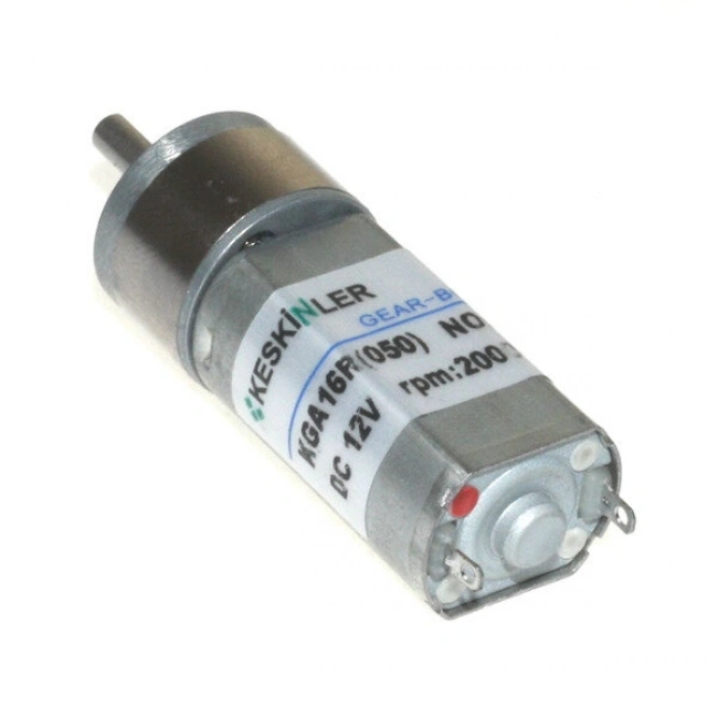 KGA-16 12V 2000Rpm Redüktörlü Dc Motor