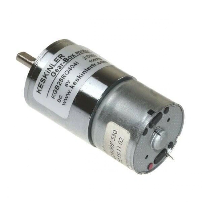 KGA-25 6V 10Rpm Redüktörlü Eksantrik Dc Motor