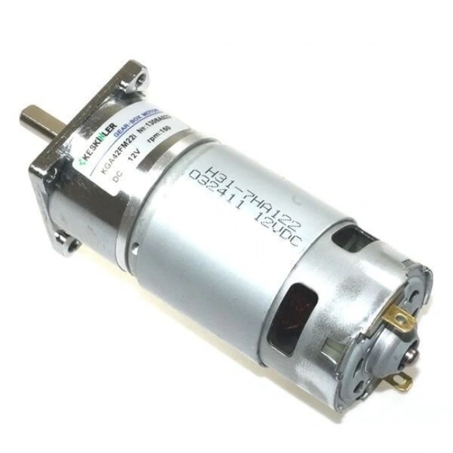 KGA-42 12V 150Rpm/555 Redüktörlü Dc Motor