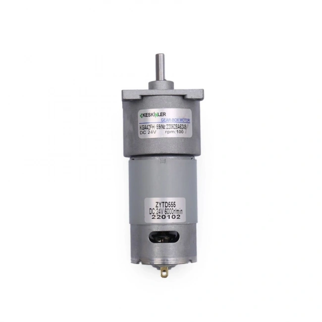 KGA-42FH 24V 100rpm Redüktörlü Dc Motor