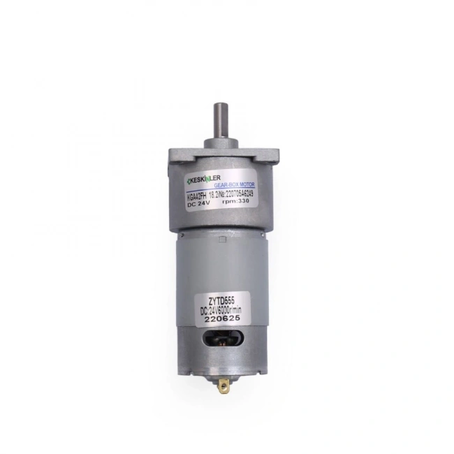 KGA-42FH 24V 330rpm Redüktörlü Dc Motor