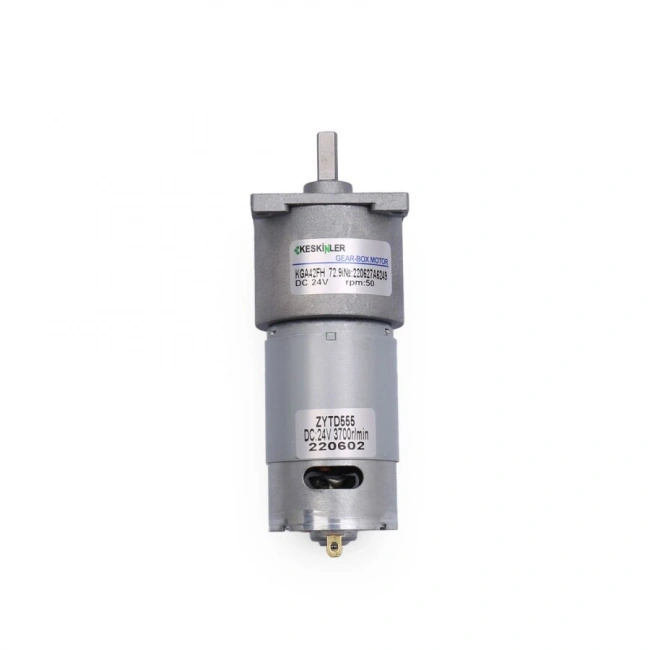 KGA-42FH 24V 50rpm Redüktörlü Dc Motor