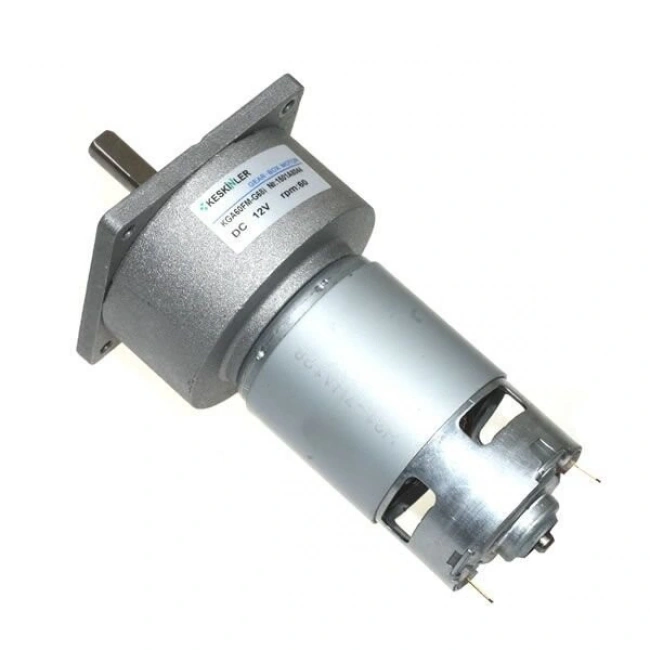 KGA-60 12V 77Rpm Redüktörlü Dc Motor
